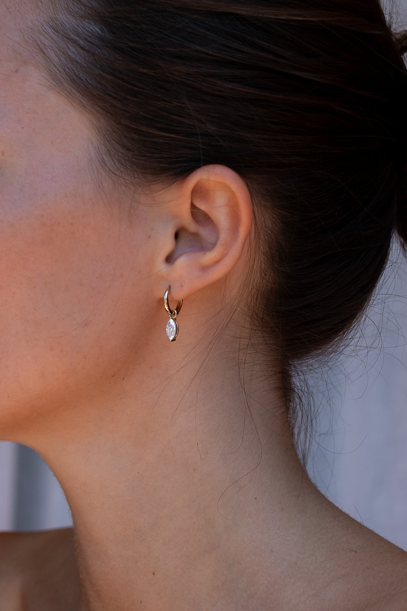Hoop Charm Earrings