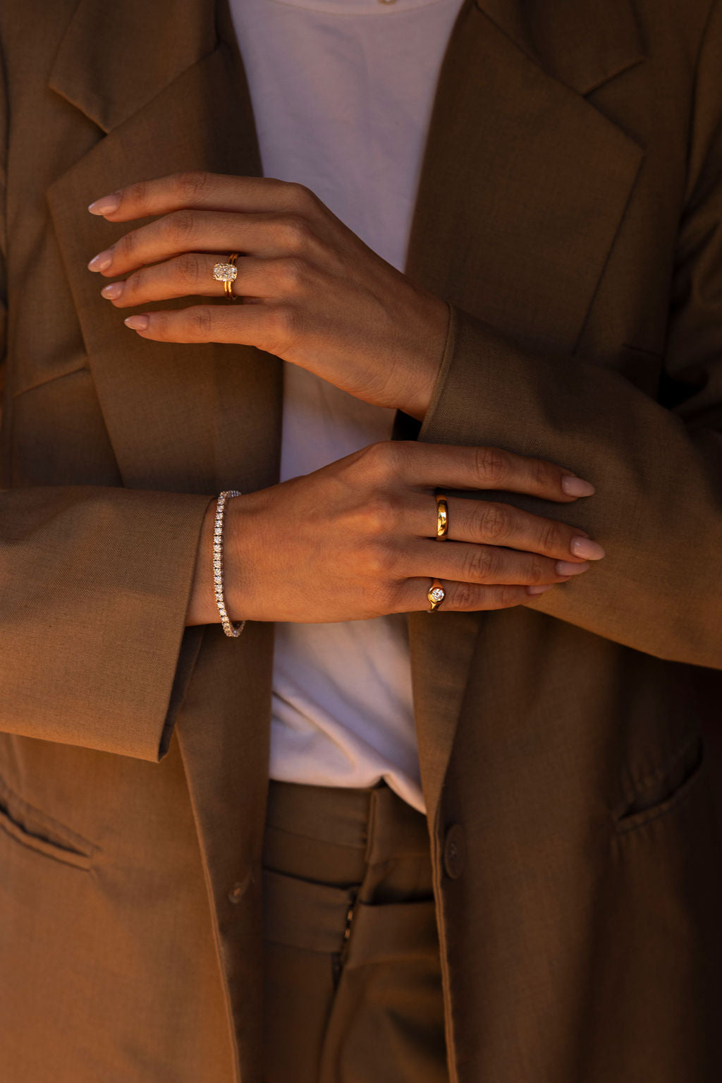 Solari Round Pinky Ring