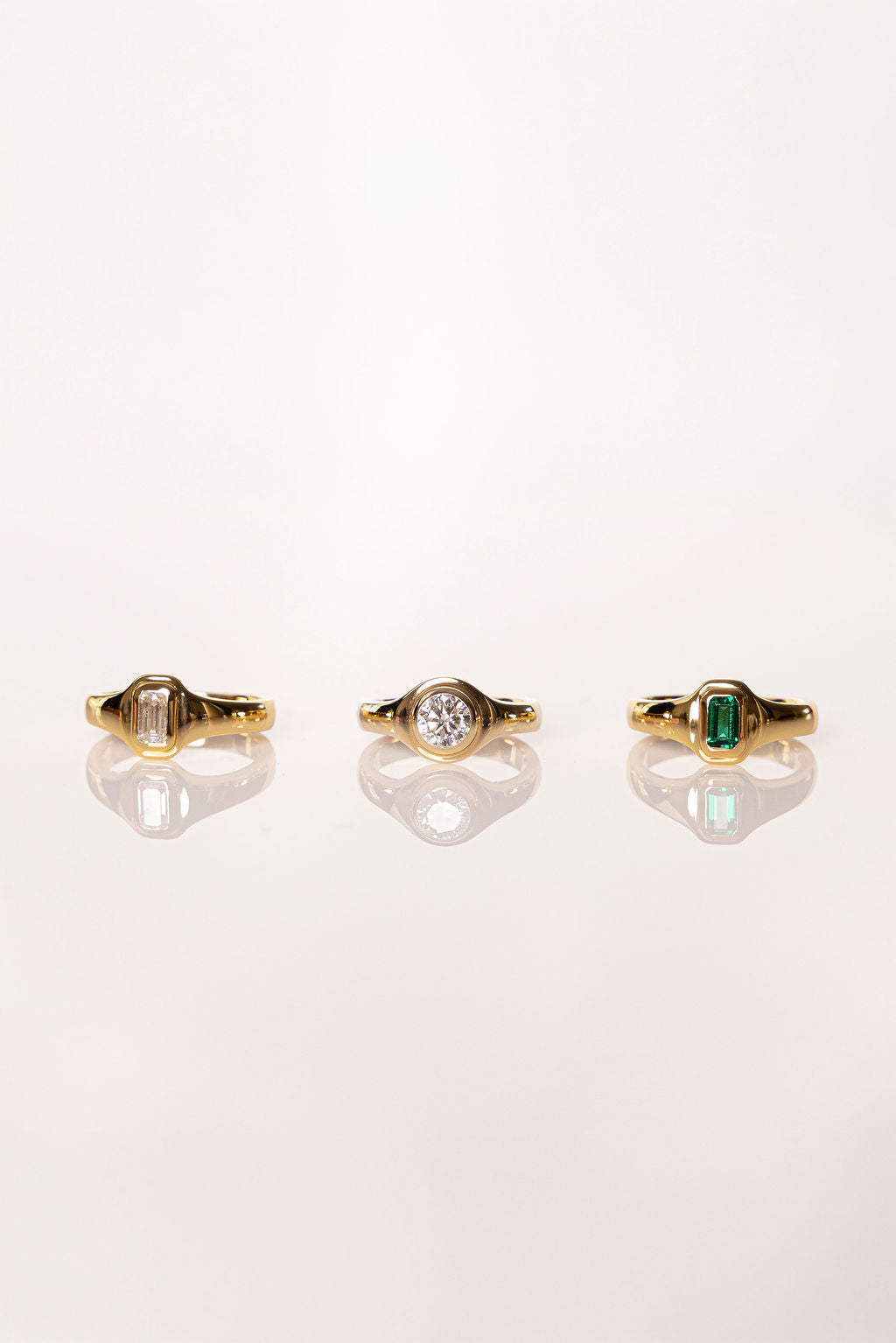 Solari Round Pinky Ring