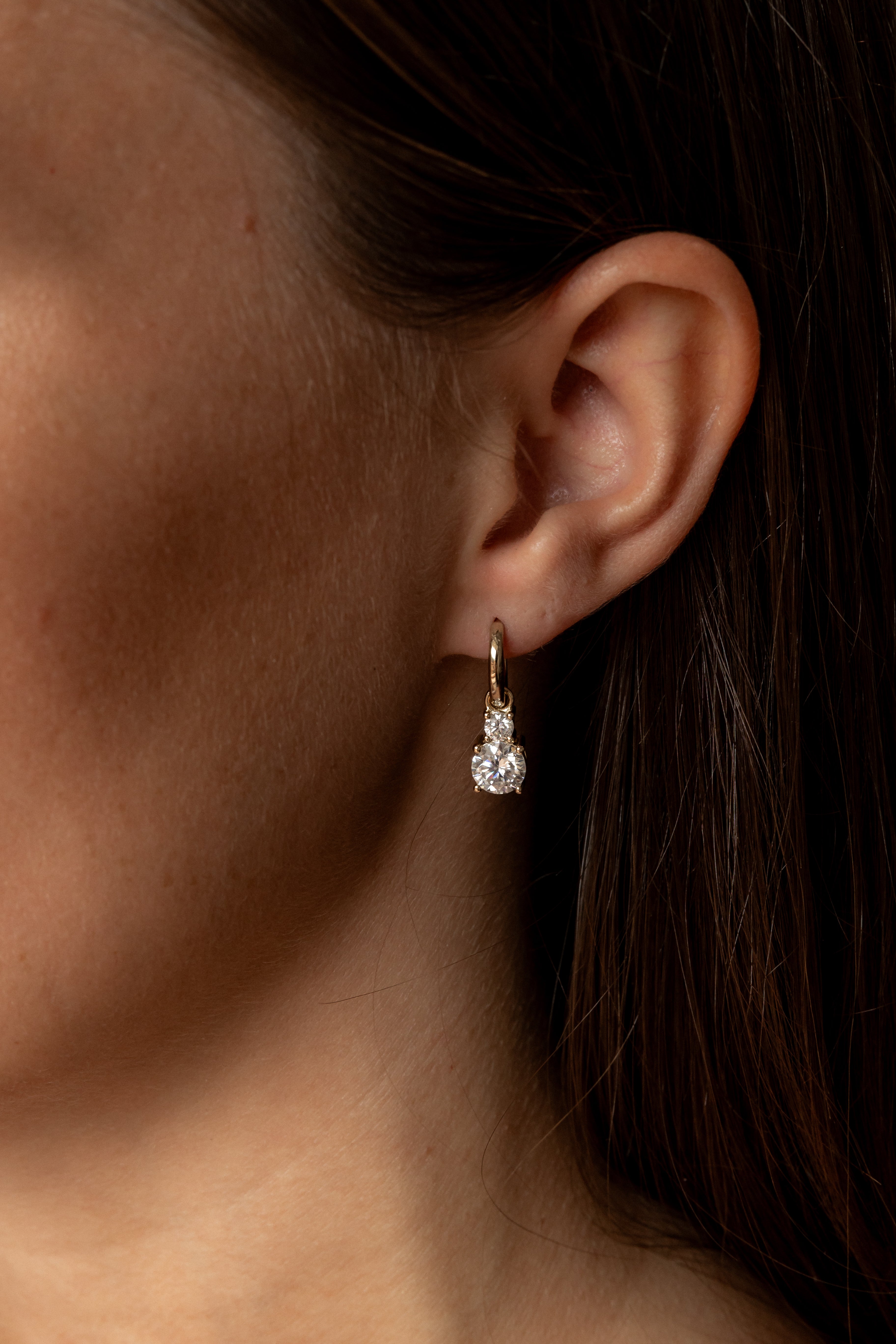 Hoop Charm Earrings