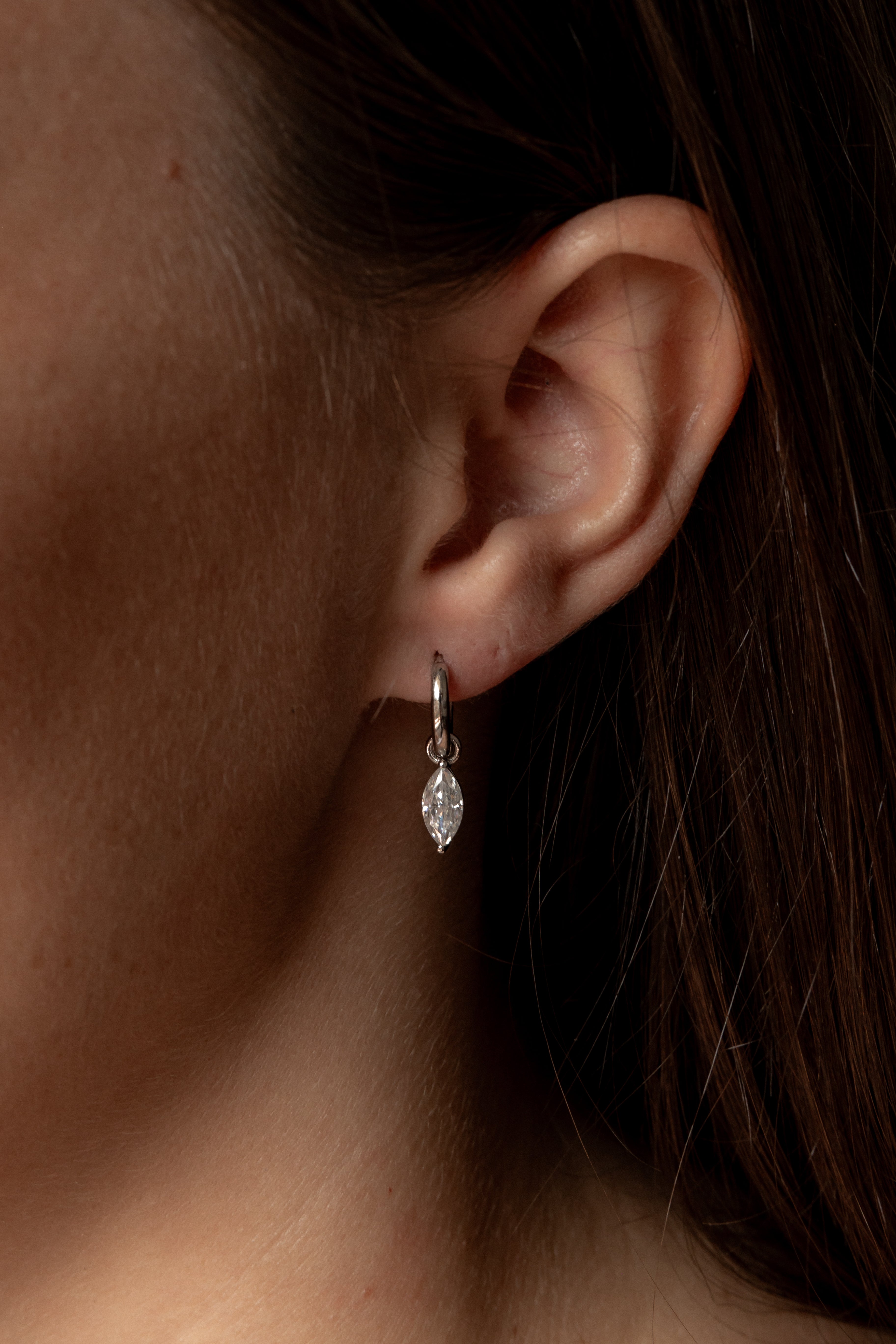 Hoop Charm Earrings