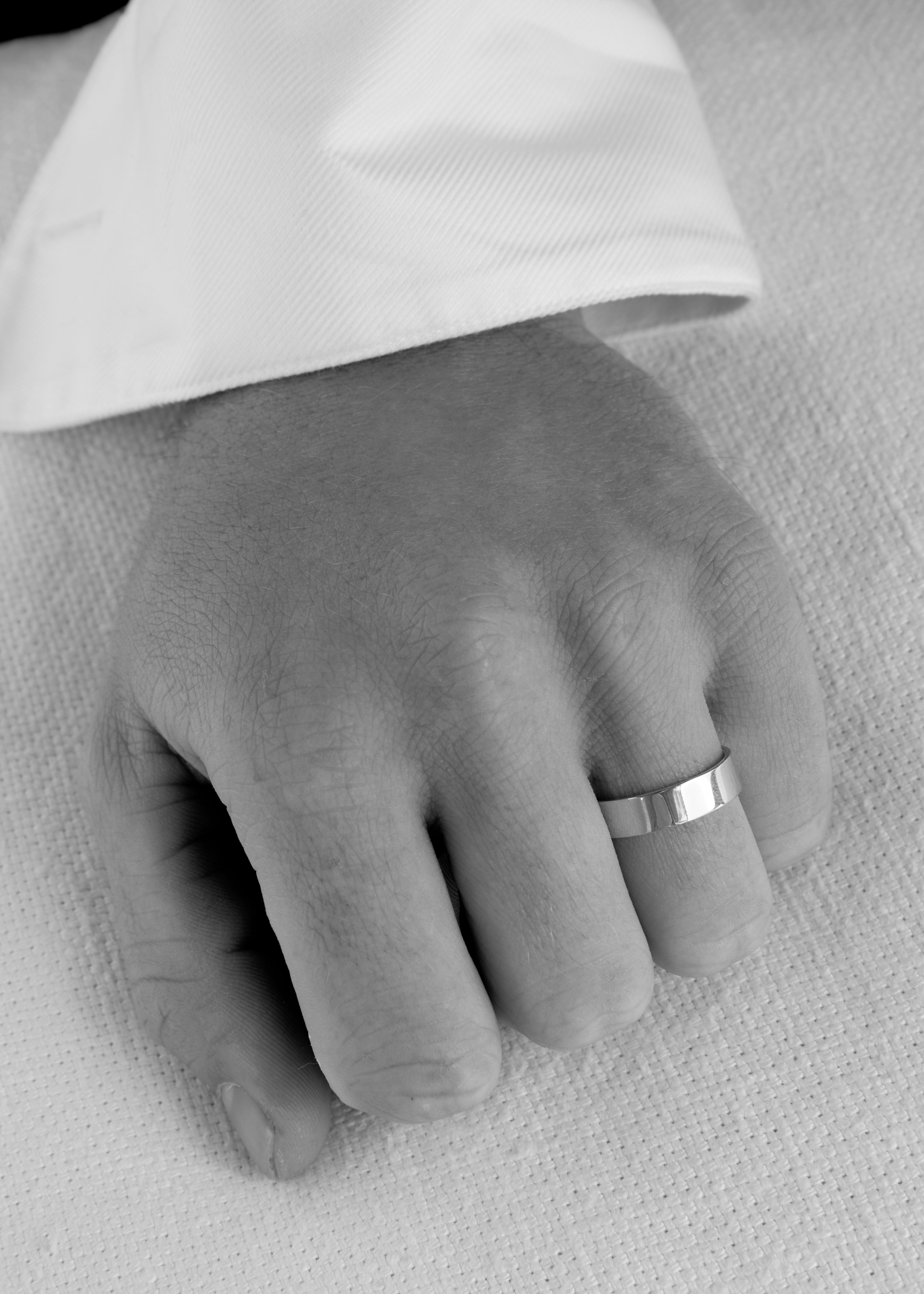 Men's Classic Square Ring