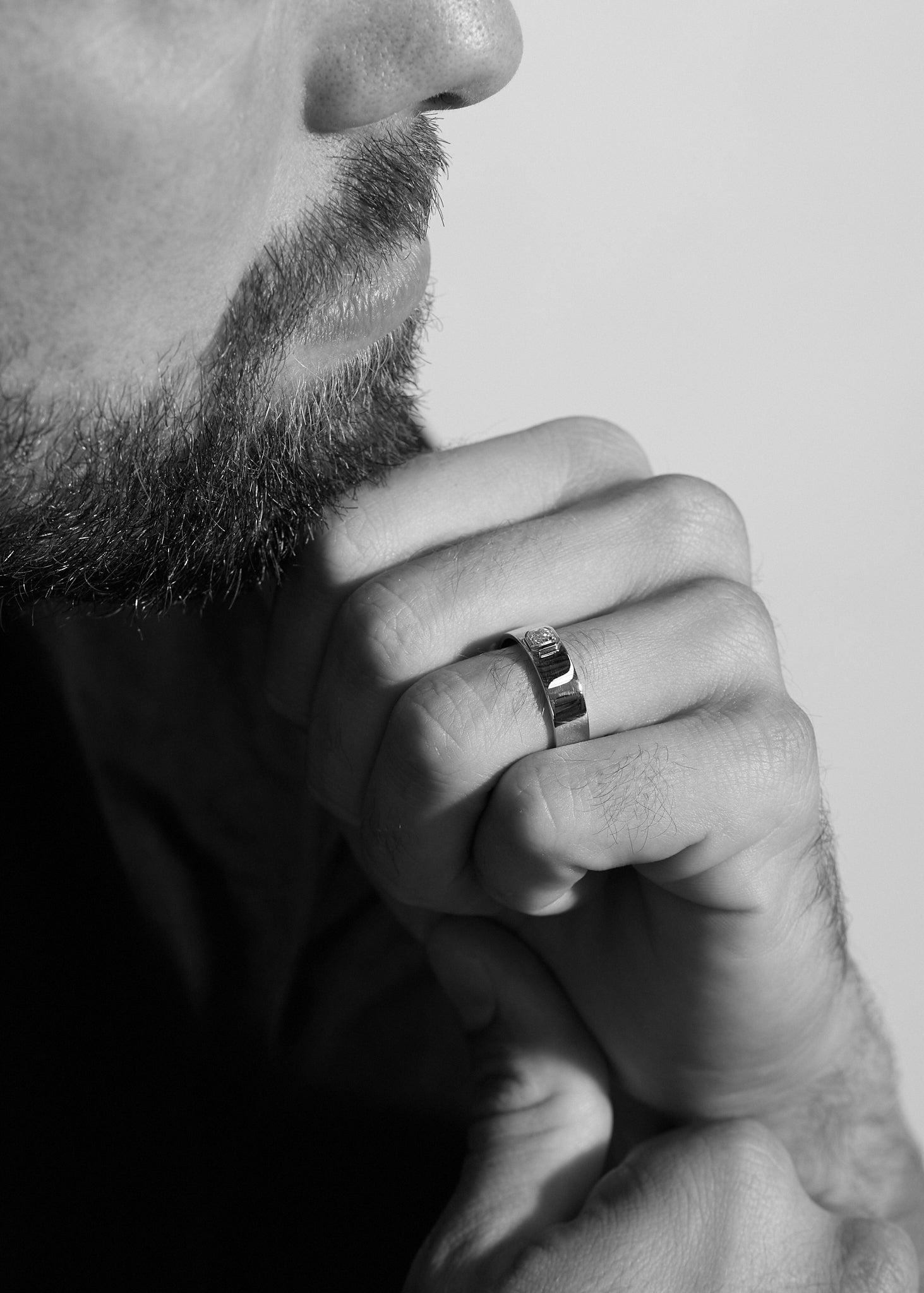 Men's Accent Ring