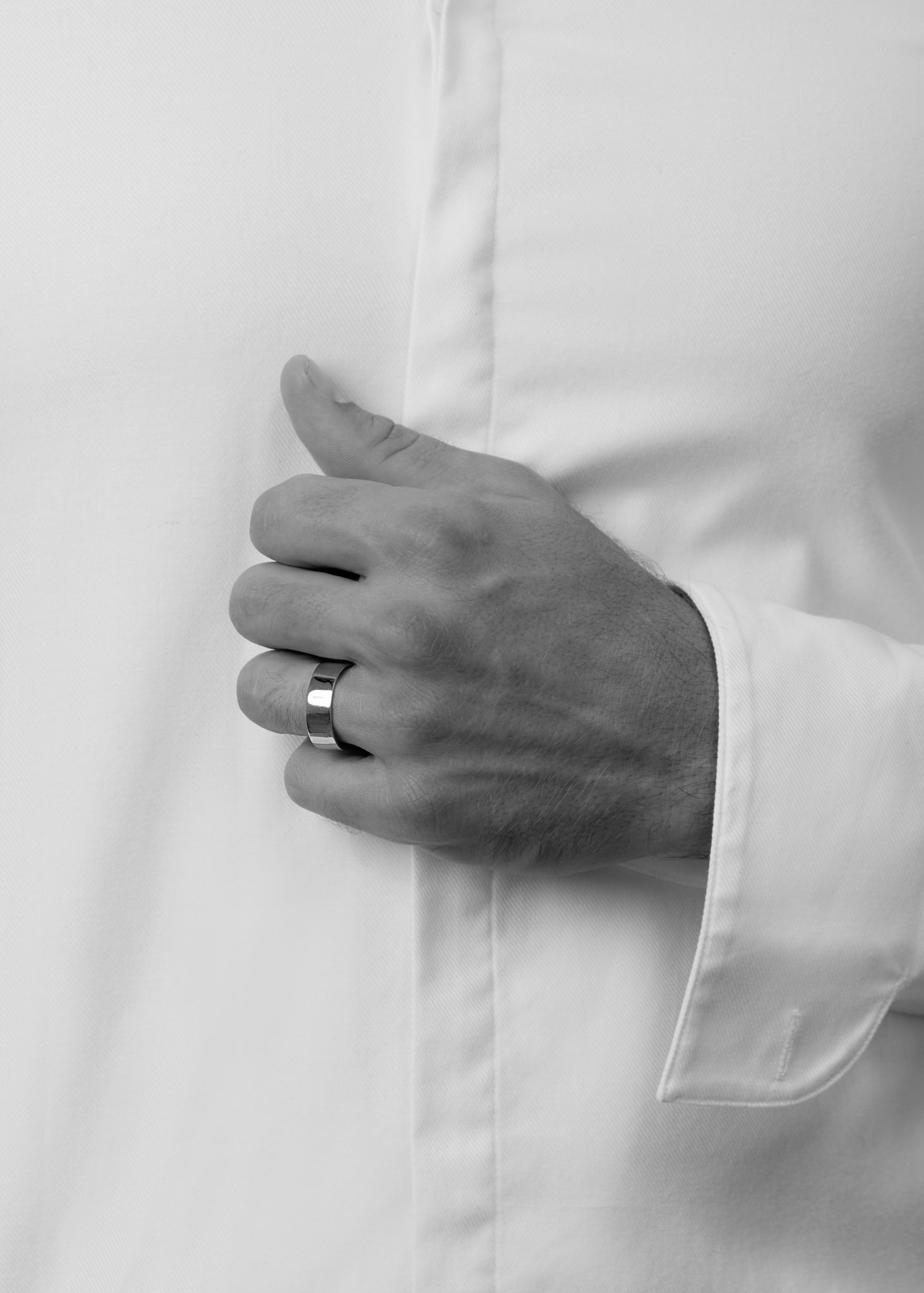Men's Classic Square Ring