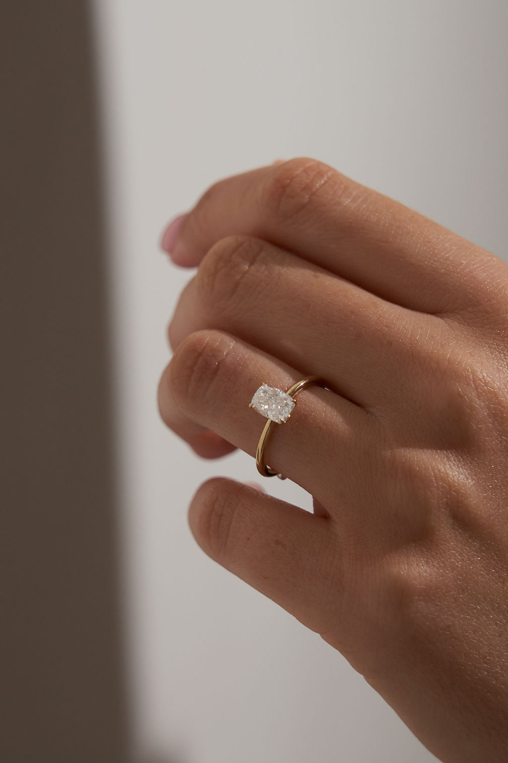 Cushion Solitaire (Elongated)