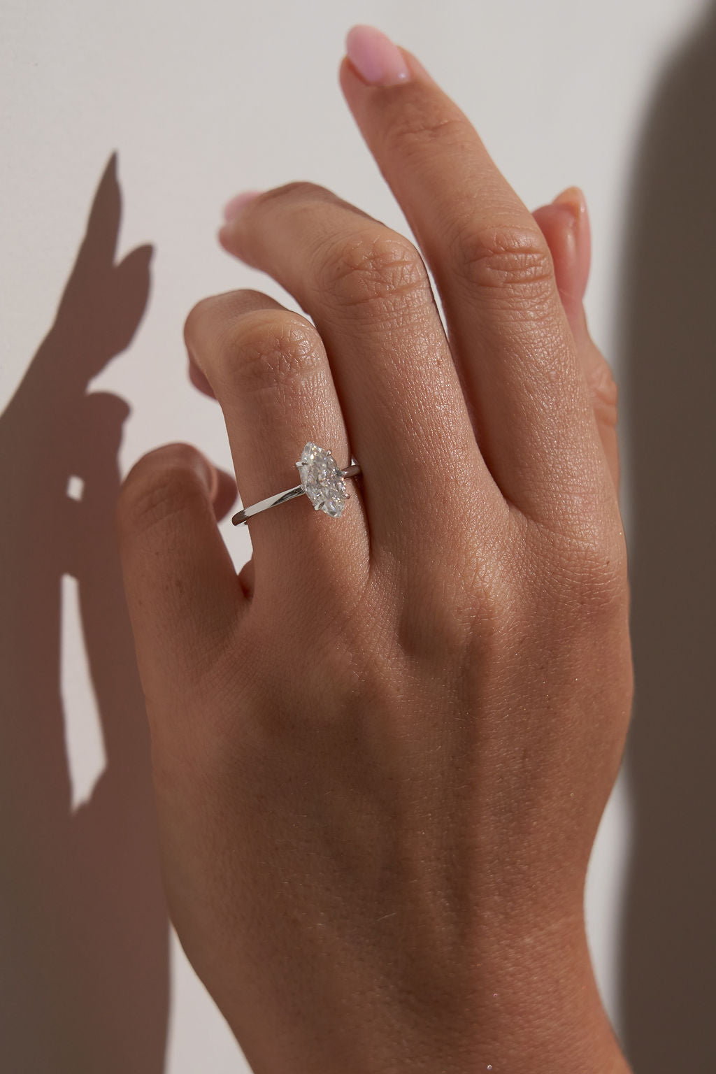 One Carat Marquise Cut Diamond Ring Certified Marquise Diamond