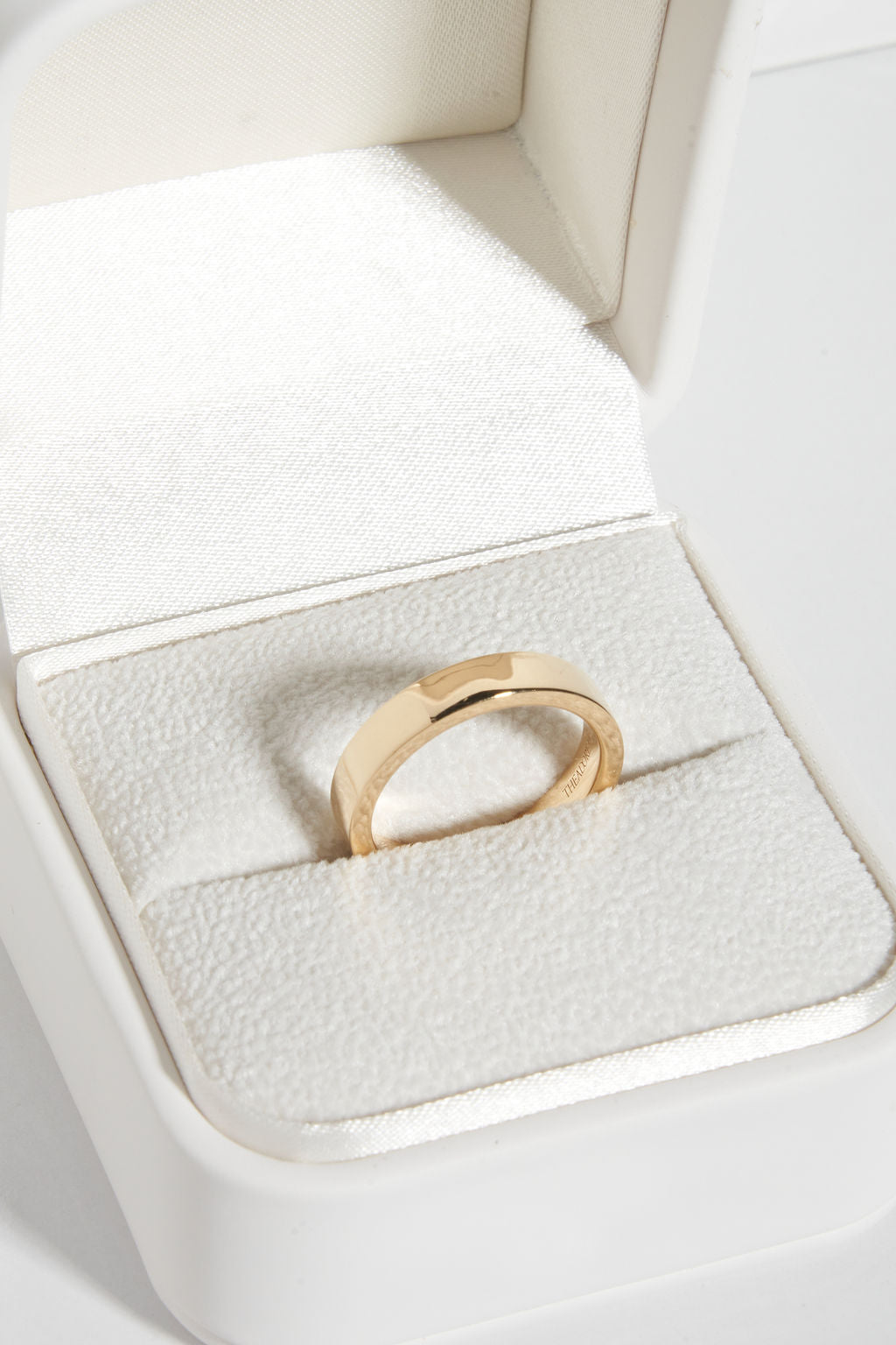 Cuff Wedding Band in 18k Yellow Gold
