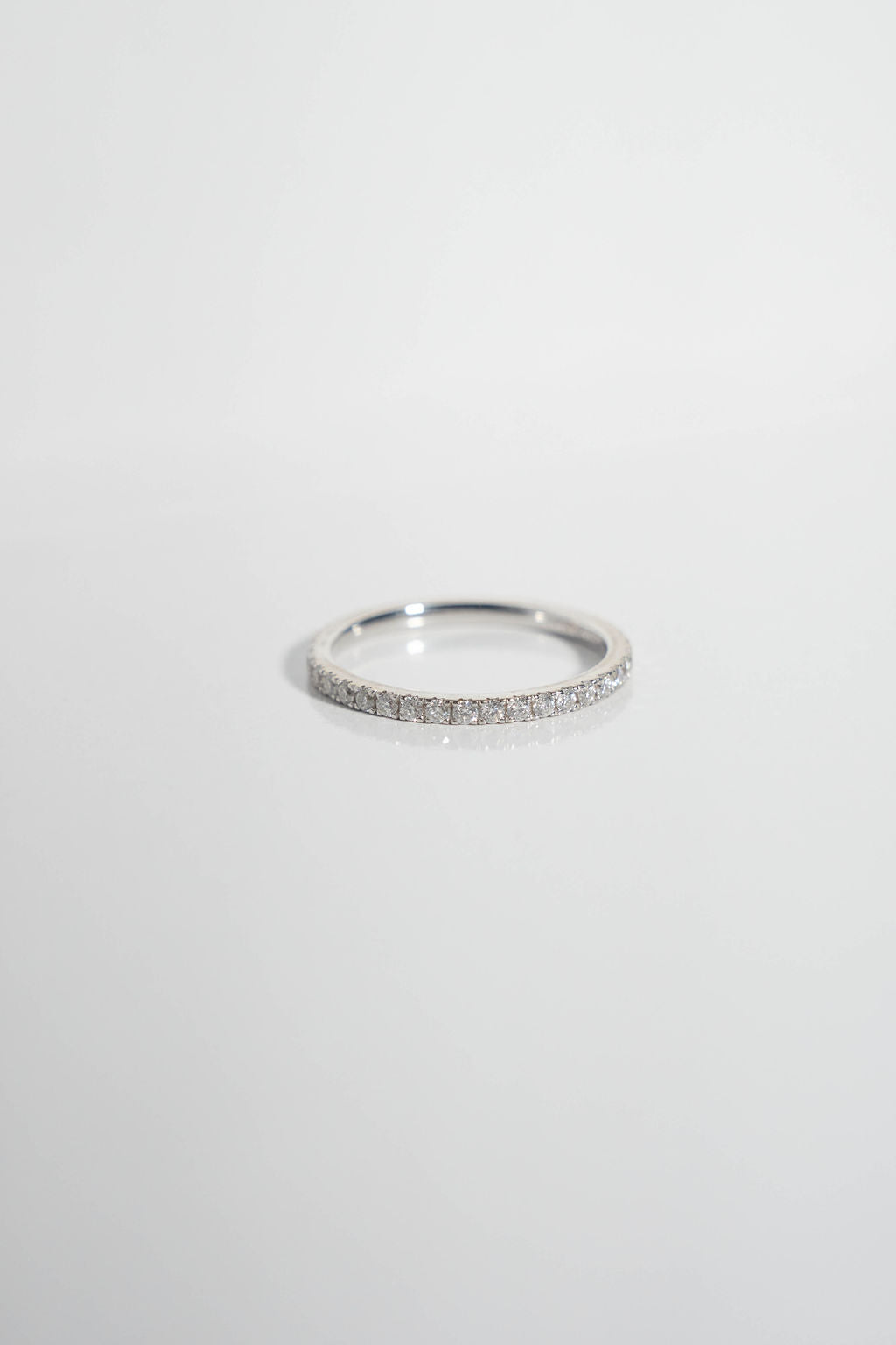Pavé Eternity Wedding Band