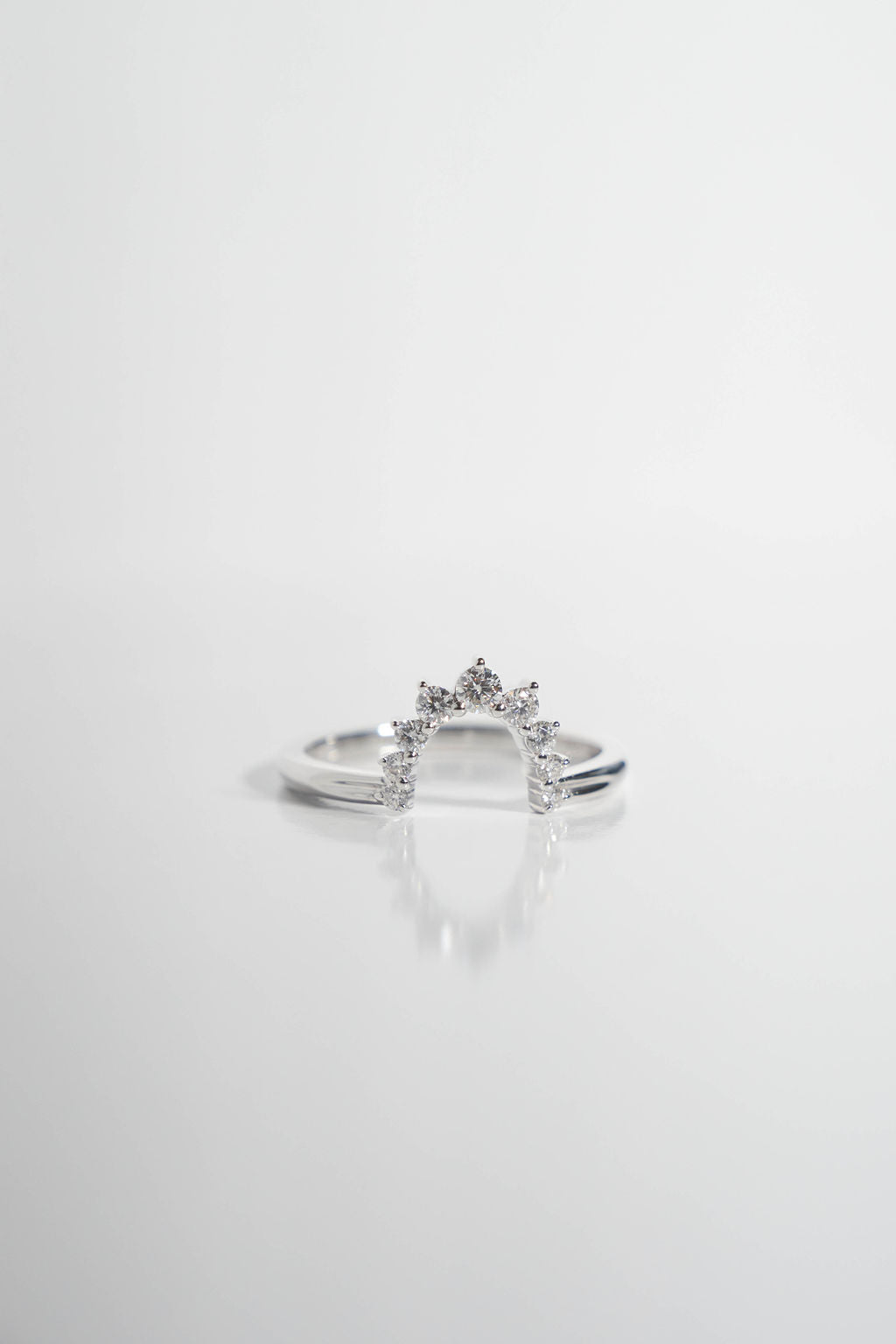 Crown Wedding Band