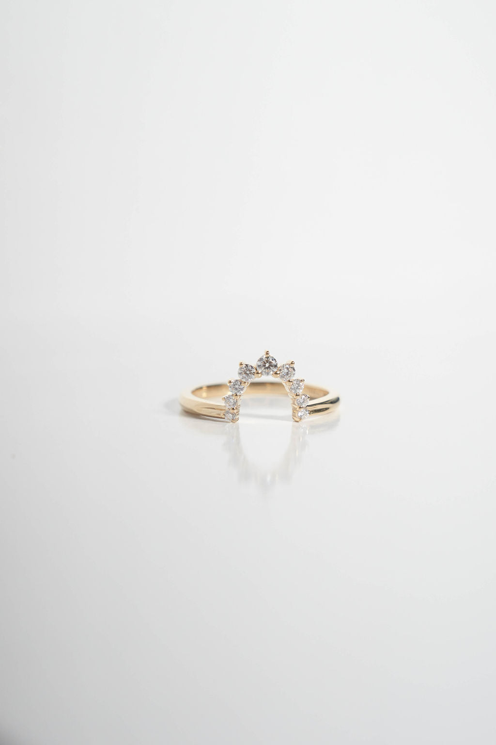 Crown Wedding Band