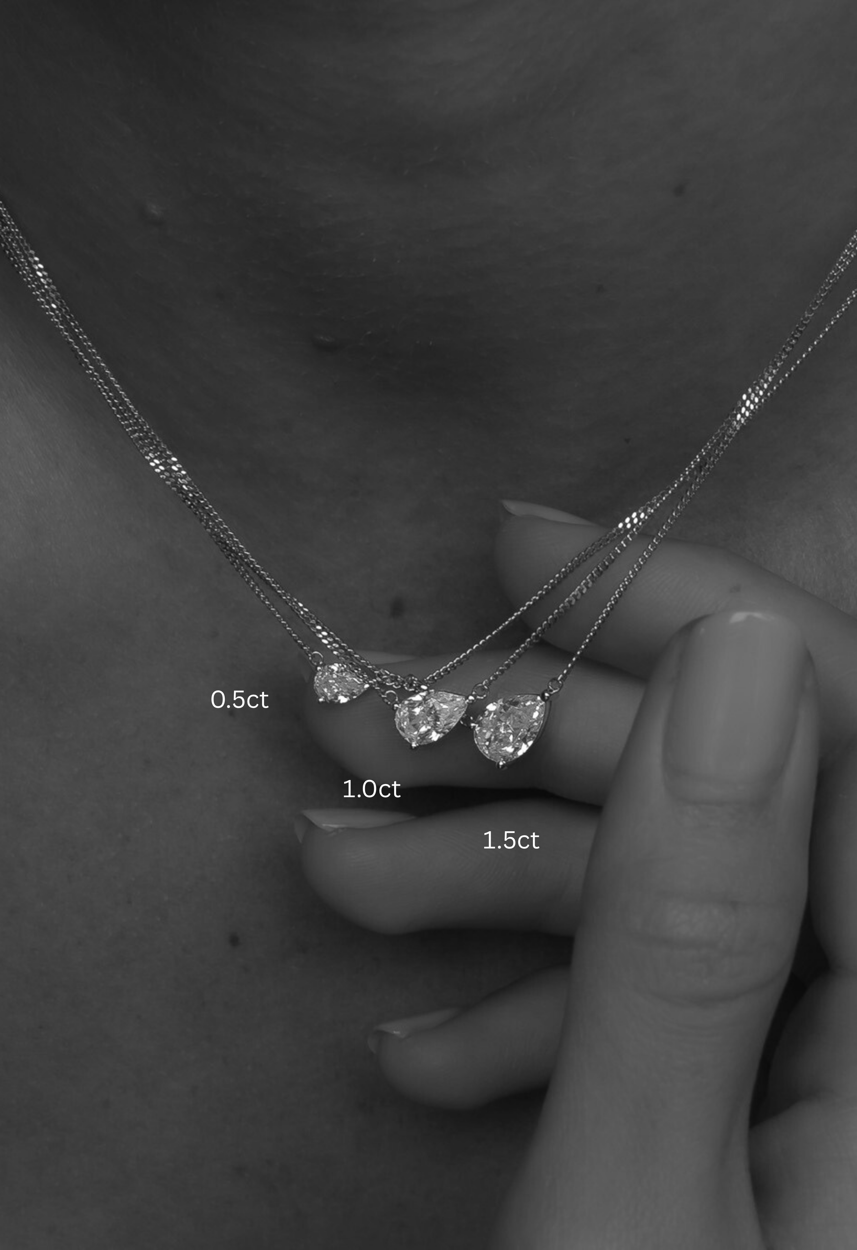 ARCHIVE SALE Pear Pendants