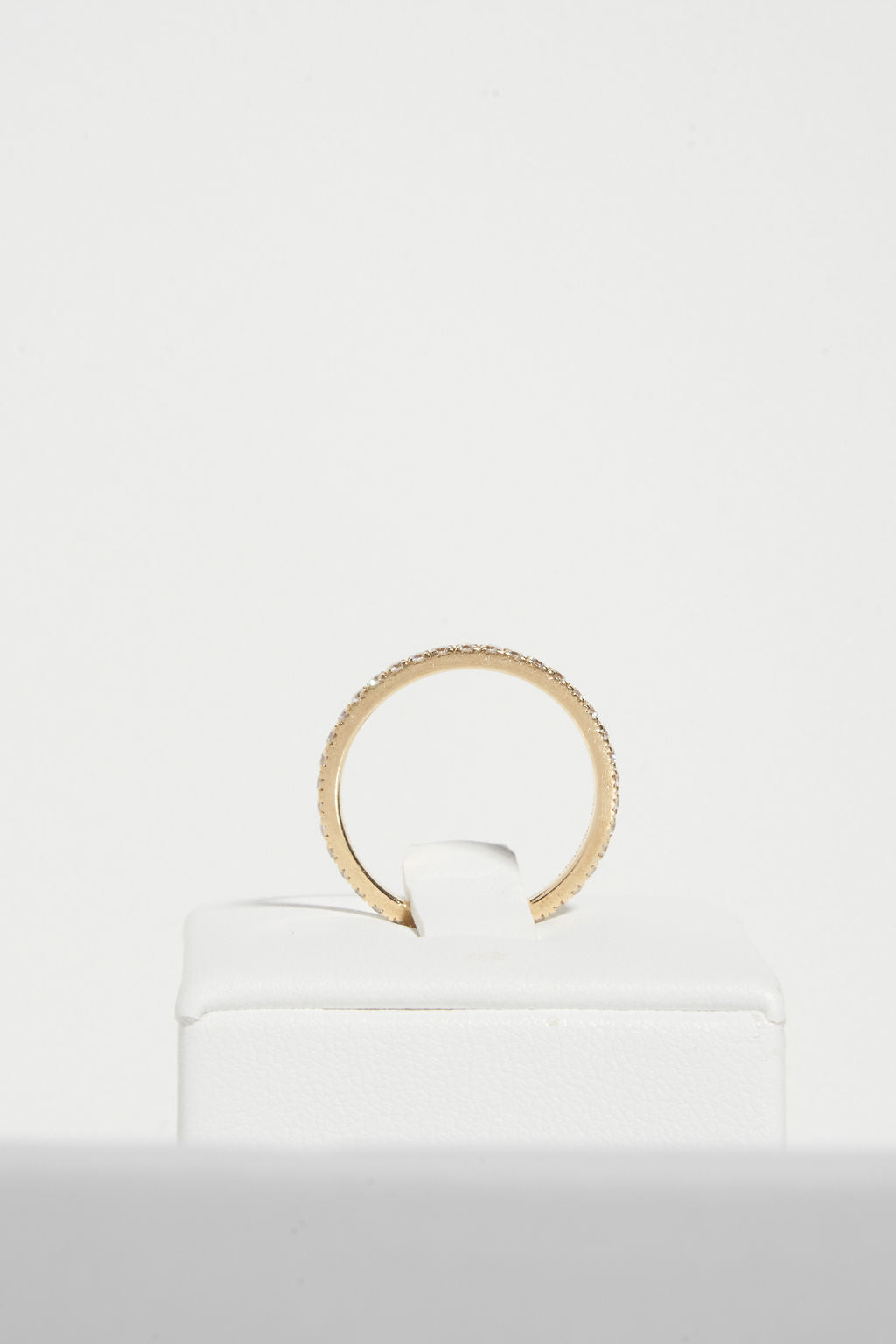 Pavé Eternity Wedding Band