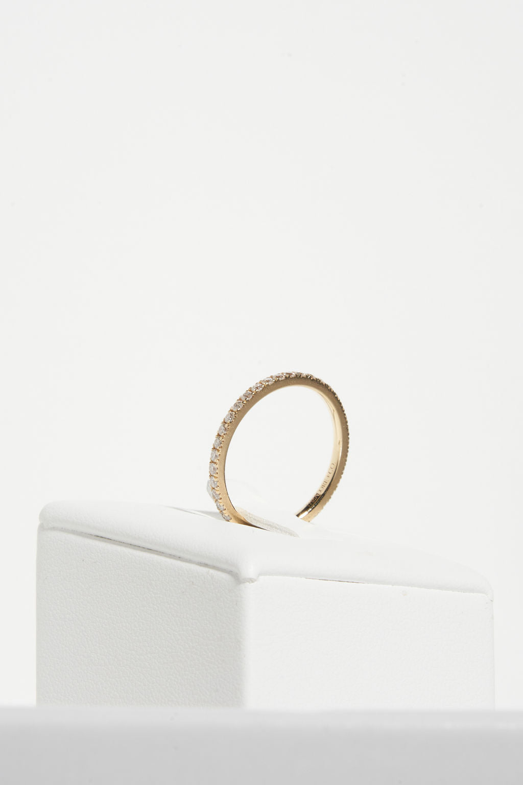 Pavé Eternity Wedding Band