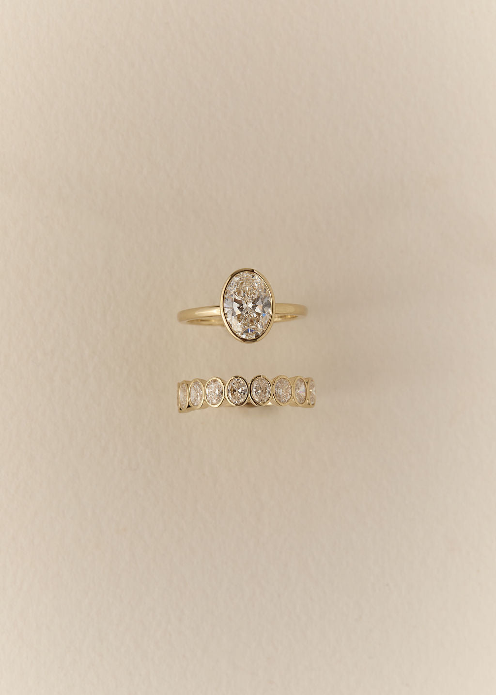 2.01ct Oval Bezel Solitaire