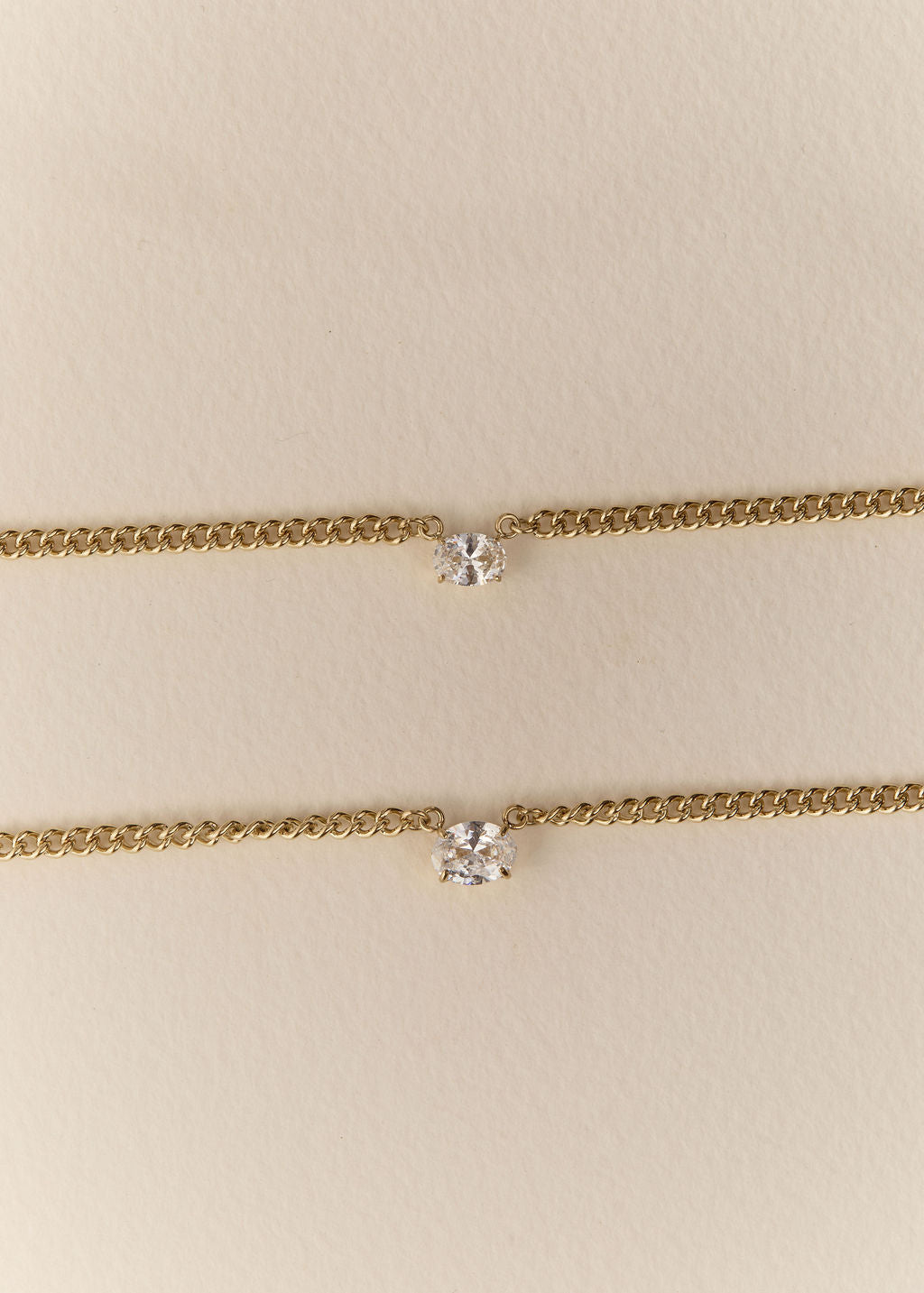 Oval Curb Pendant