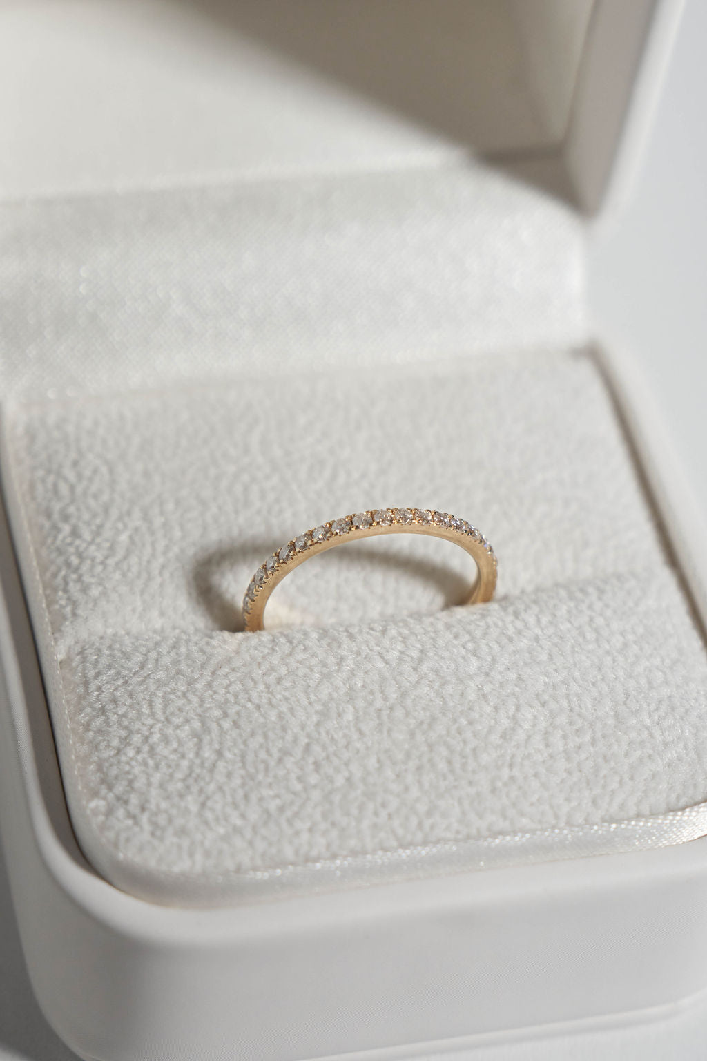 Pavé Eternity Wedding Band