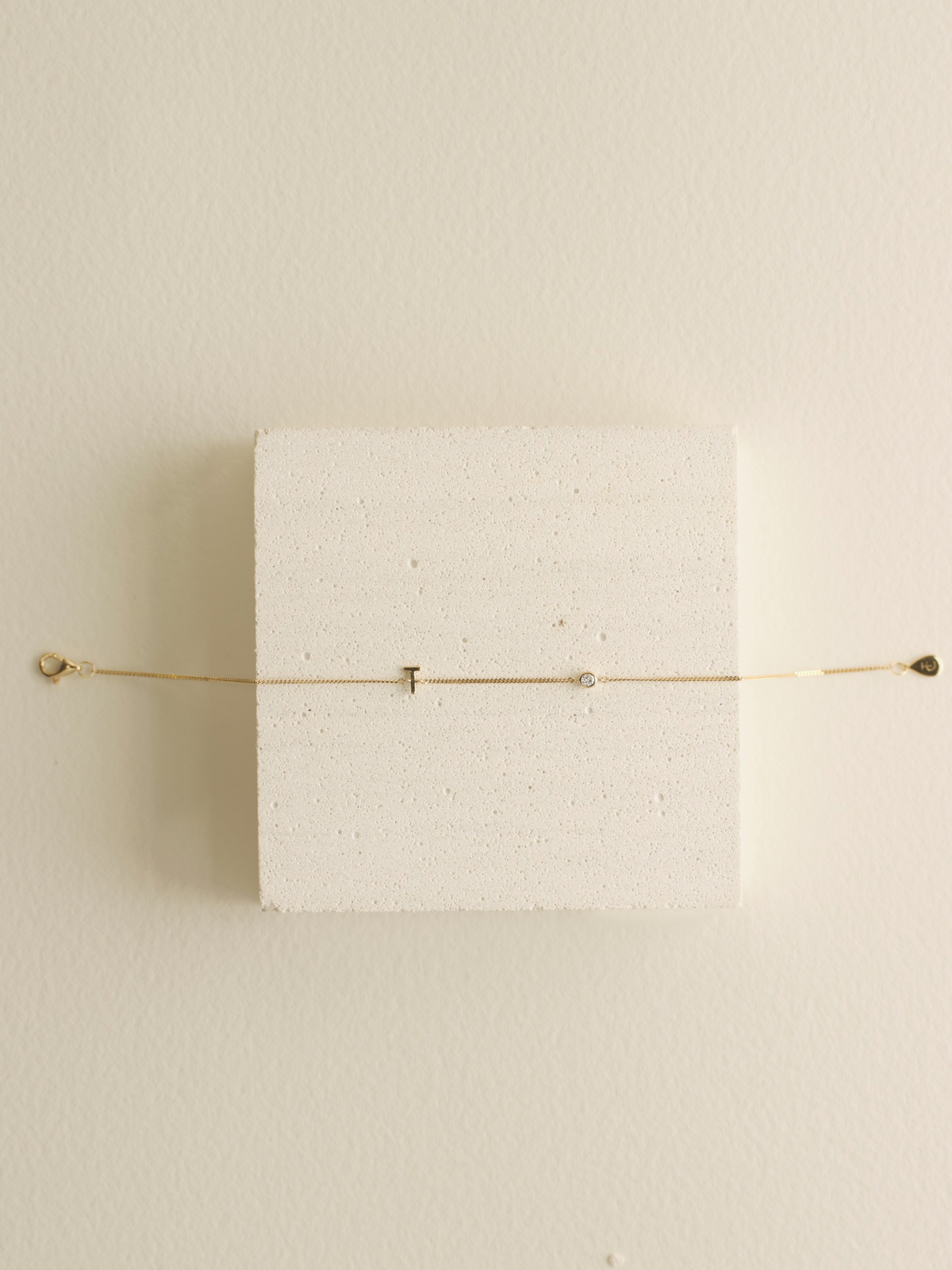 Initial Lab Diamond Bracelet